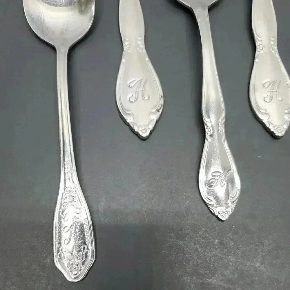 Flatware Stainless Steel Korea Letter 